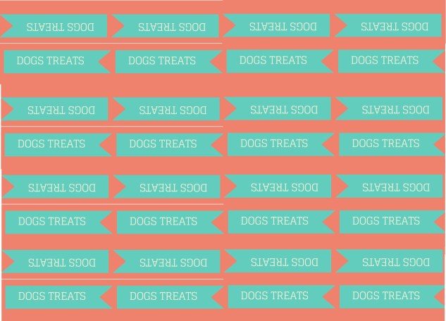 Dog Party Labels 