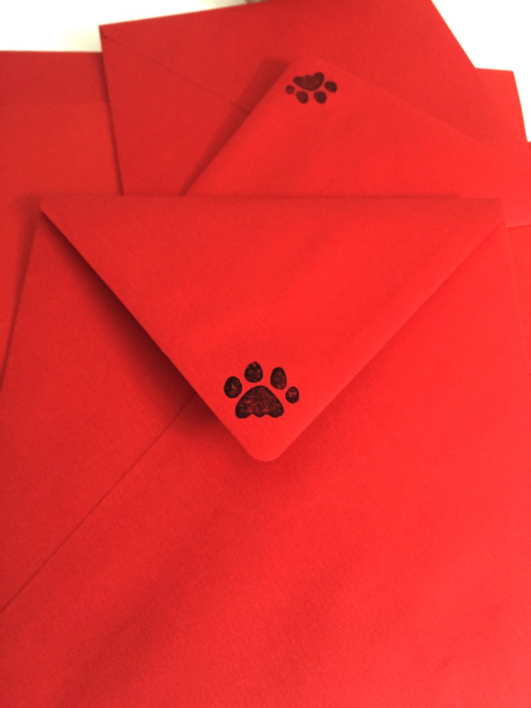 Dog Party Envelopes