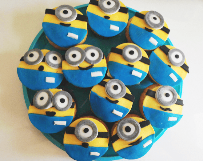 Minions cupcakes