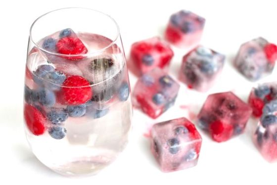 Berry Ice Cubes