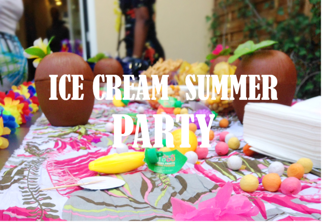 Ice Cream Summer Party
