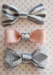 Bows glitter
