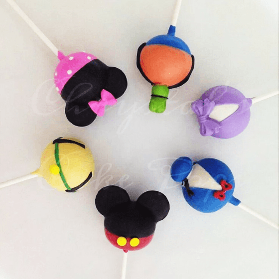 Disney Characters Pop cakes