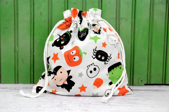 Fabric Treat Bag Halloween