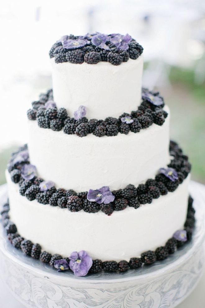 Wedding Cake with Fruits