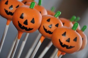 Jack o Lantern Popcakes