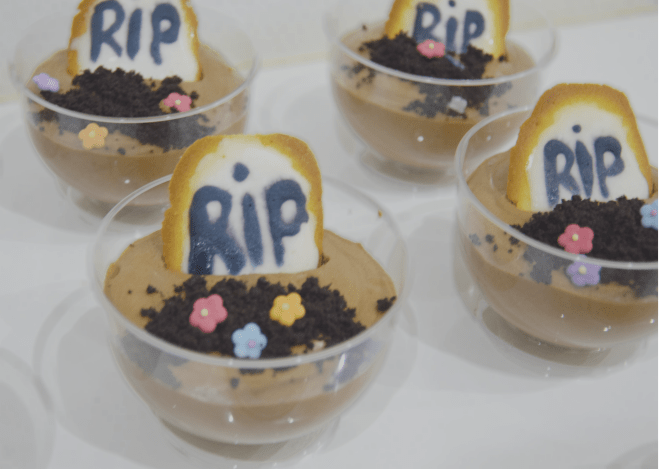 Halloween Chocolate Mousse 