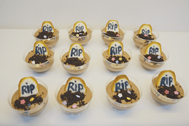 Halloween Chocolate Mousse