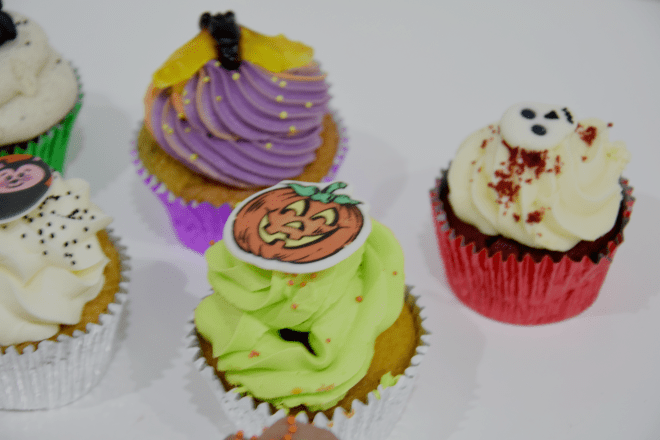 Halloween cute cupcakes
