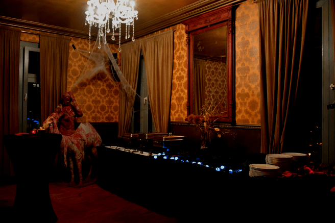 Halloween Party Buffet Bar