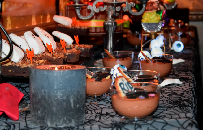 Halloween RIP desserts