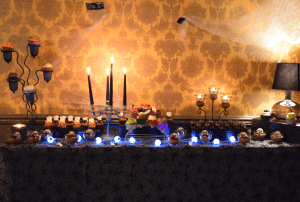 Spooky Halloween Dessert table
