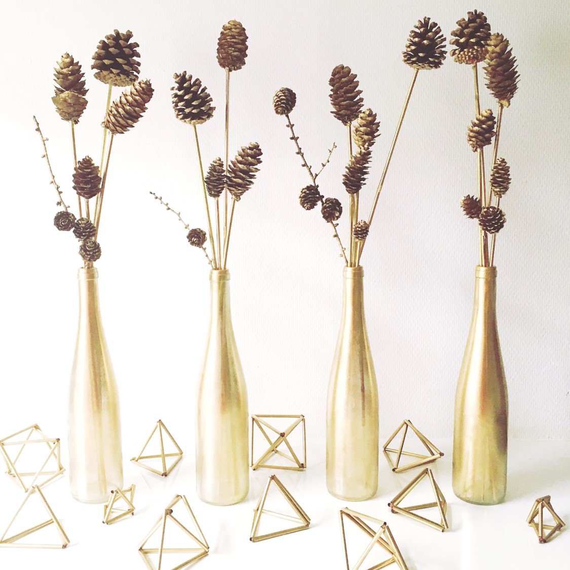 Christmas golden decoration