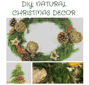 diy natural christmas decorations
