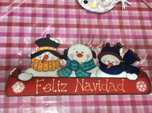 Christmas Pressbpard Deco