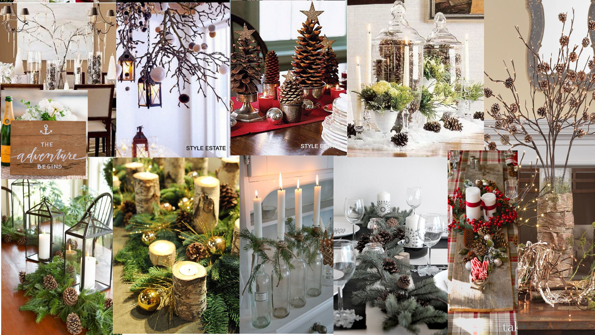 Eco Christmas Moodboard