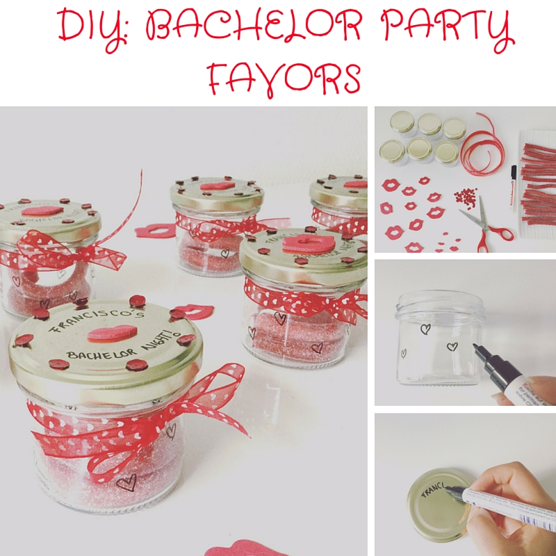 DIY Bachelor party favors