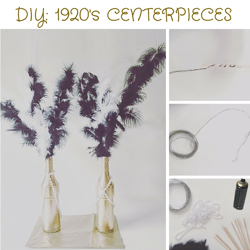 DIY UPCYCLED CENTERPIECES
