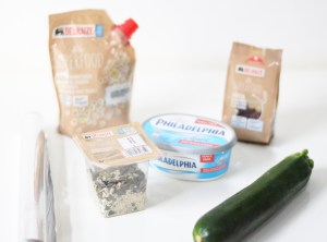 Zucchini cream cheese rolls recipe