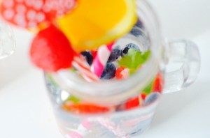 Fruity Herbal ICe Cubes