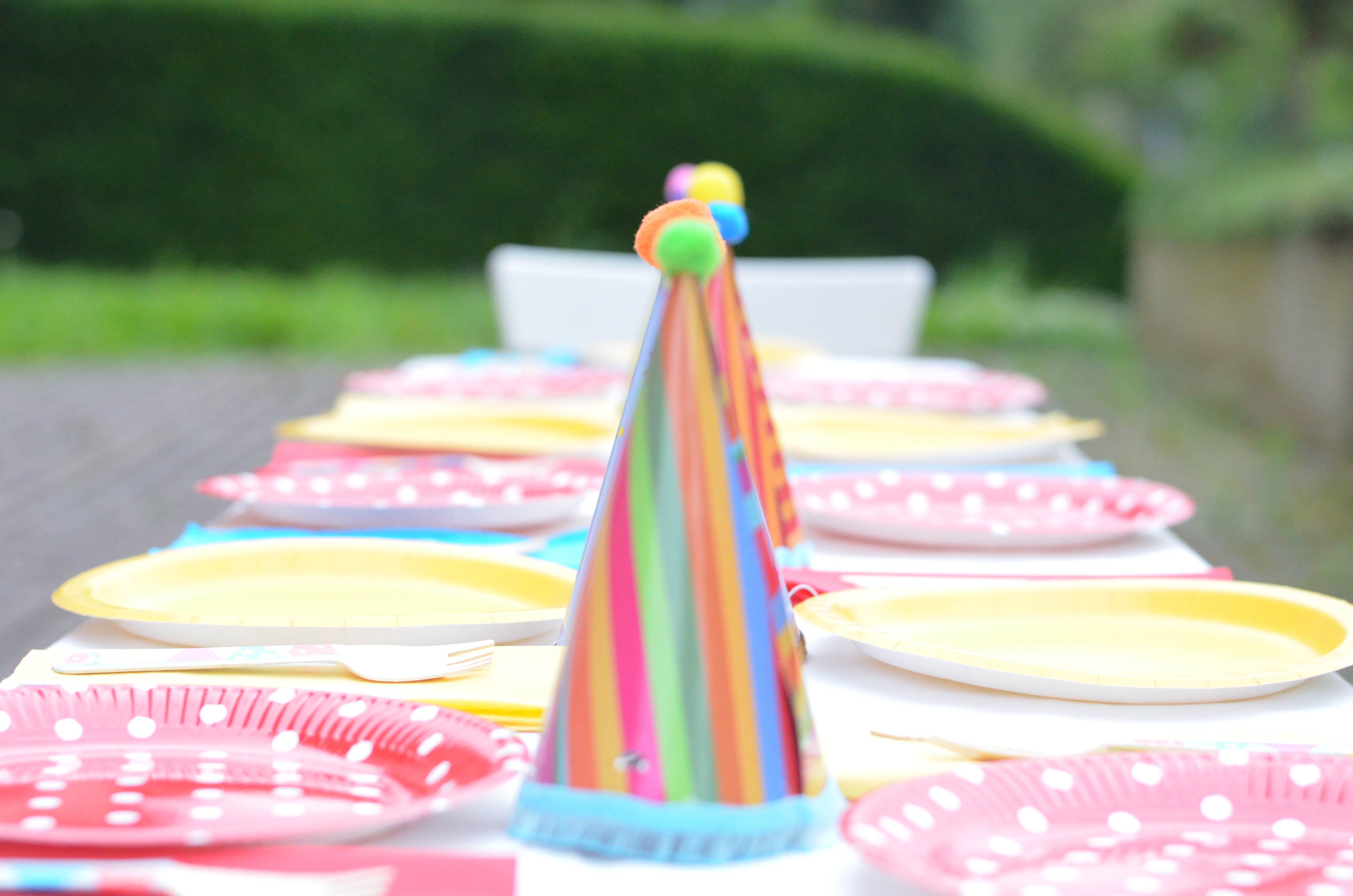 Circus Party Table Decoration
