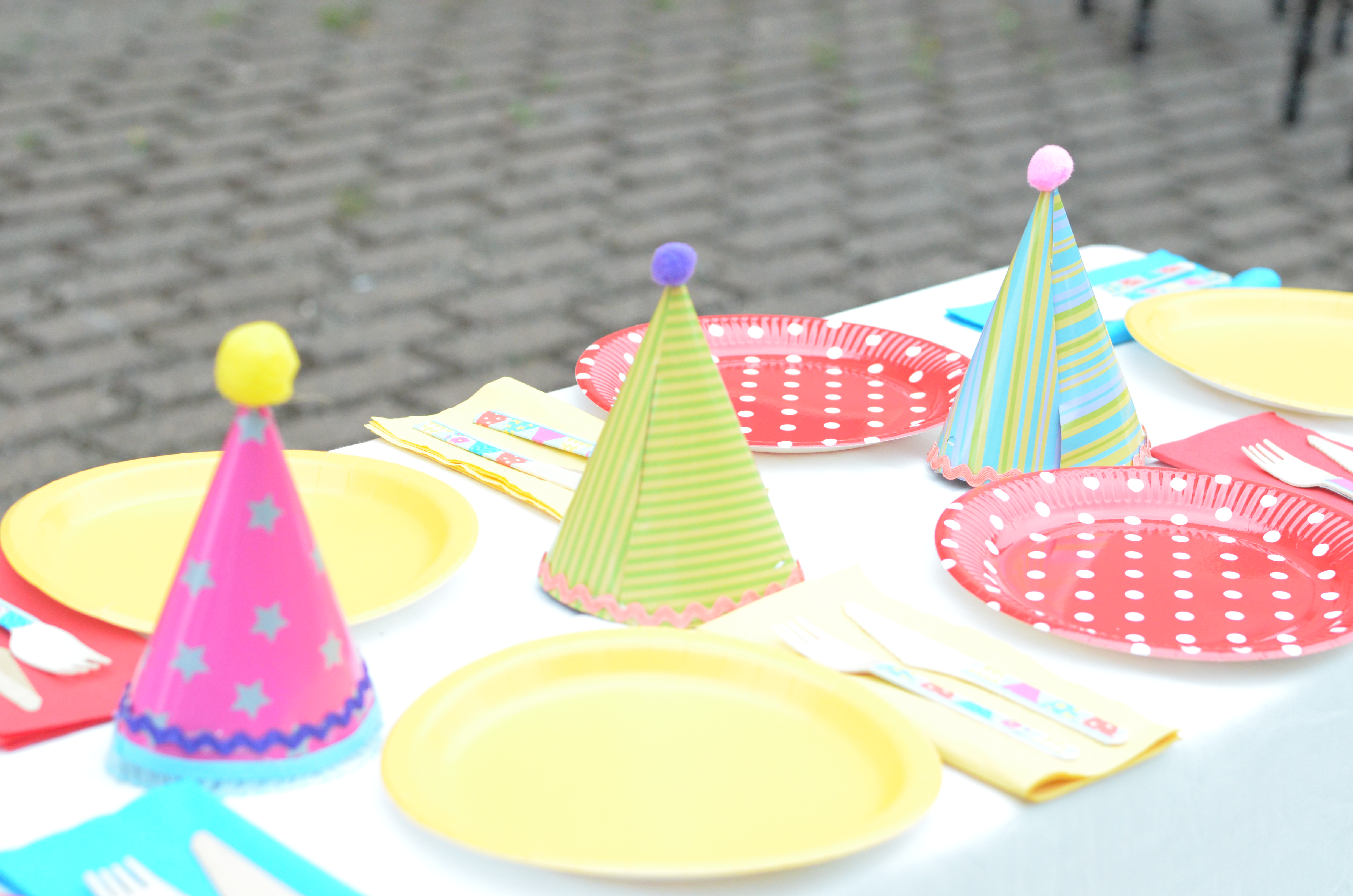 Circus Party Tableware