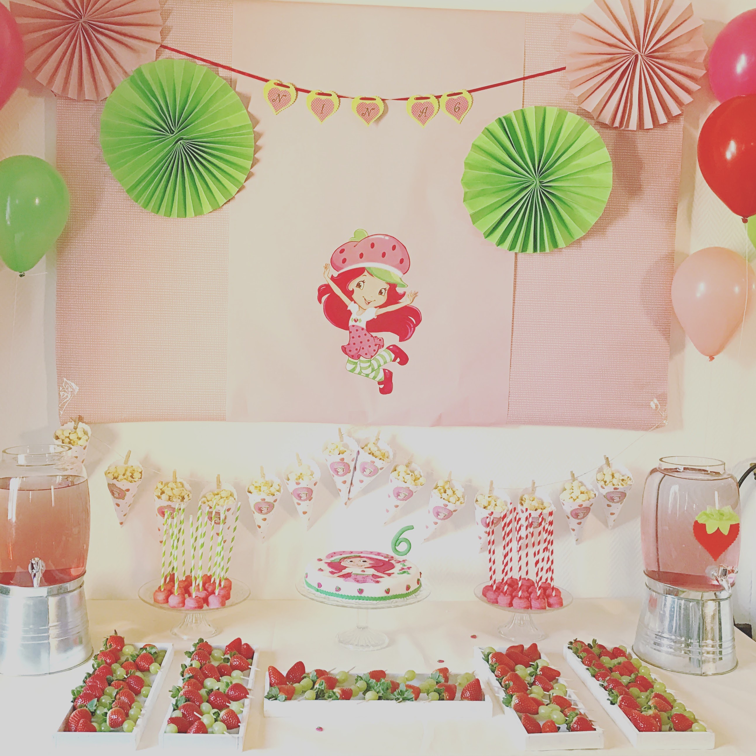 Strawberry Shortcake Party