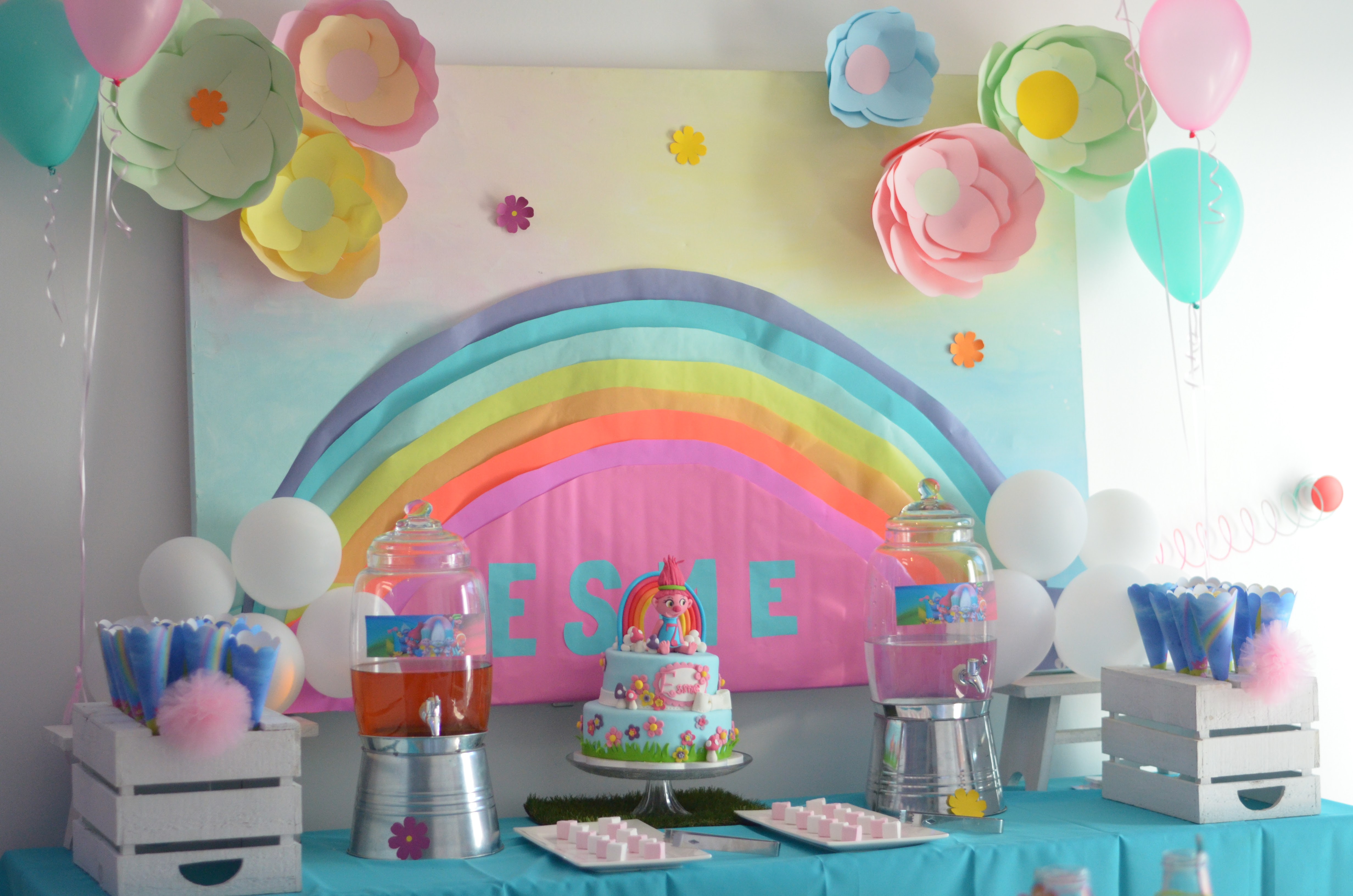 Trolls Birthday Party 3