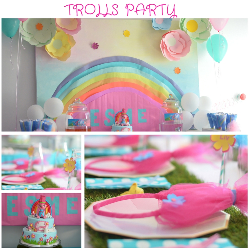 Trolls Birthday Party