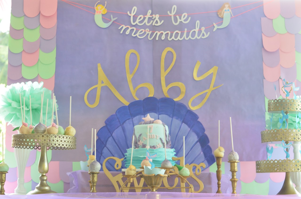 Let's be mermaids party 1